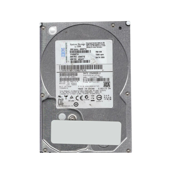 0F10951 - HGST Ultrastar A7K2000 Series 1TB 7200RPM SATA 3Gb/s 32MB Cache (512e) 3.5-inch Hard Drive
