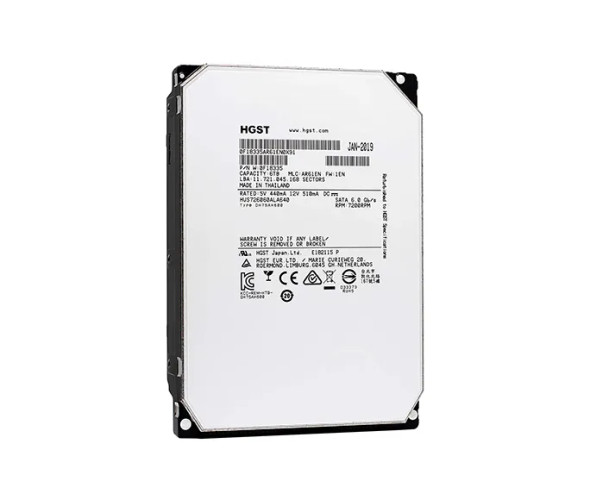 HUS726060ALA640 - HGST Ultrastar He6 6TB 7200RPM 64MB Cache SATA 6Gb/s (512n) 3.5-inch Hard Drive