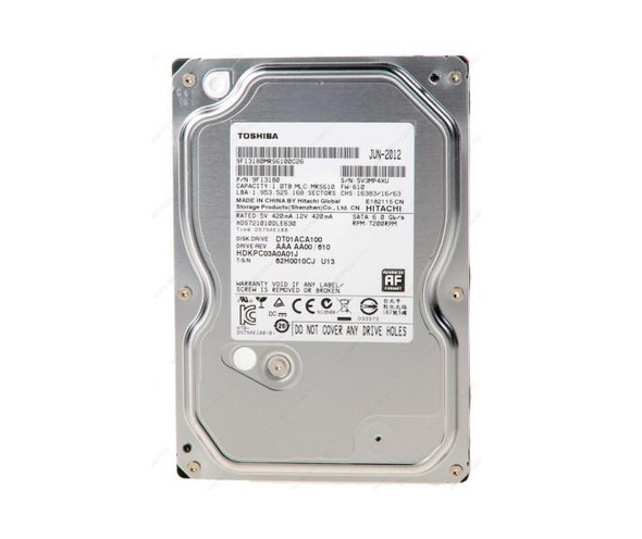 9F13180 - Hitachi 1TB 7200RPM SATA 6Gb/s 32MB Cache 3.5-inch Hard Drive