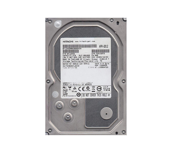 H3U20006472SE - Hitachi Ultrastar 7K4000 Series 2TB 7200RPM SATA 6Gb/s 64MB Cache (512e) 3.5-inch Hard Drive