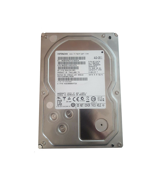 644124-001 - HP 3TB 7200RPM SATA 6Gb/s 3.5-inch Hard Drive