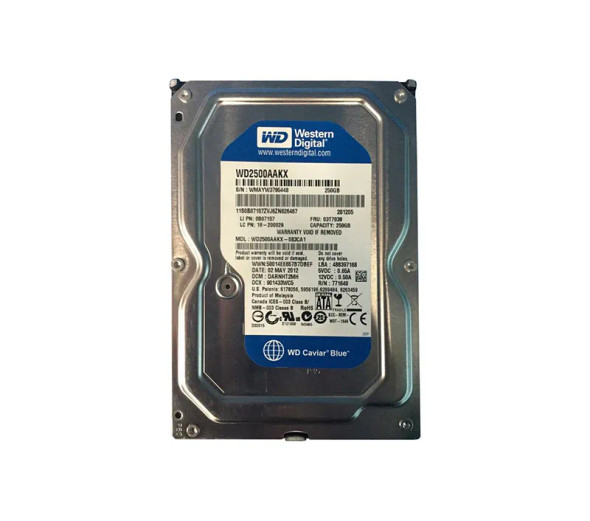 03T7039 - IBM 250GB 7200RPM SATA 6Gb/s 16MB Cache 3.5-inch Hard Drive