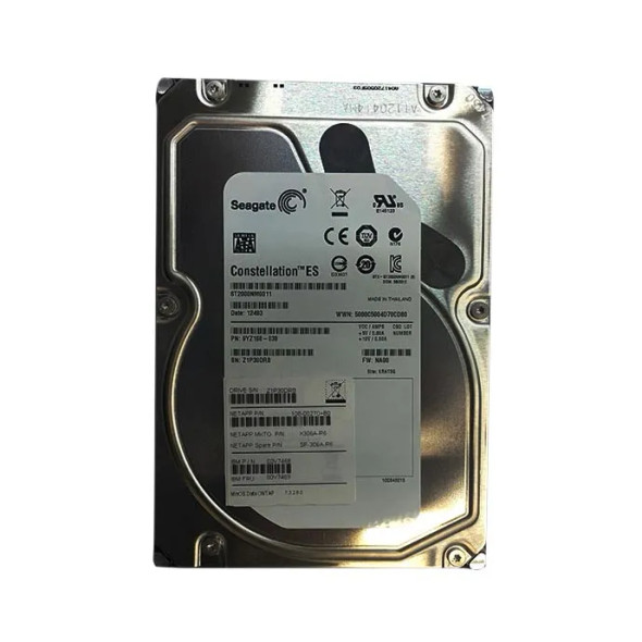X306A - NetApp 2TB 7200RPM SATA 6Gb/s 3.5-inch Hard Drive