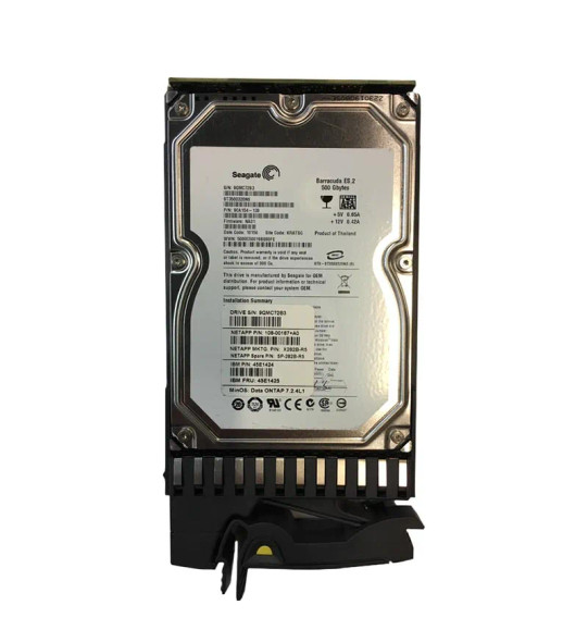 108-00187 - NetApp 500GB 7200RPM SATA 3.0Gb/s 3.5-inch Hard Drive for FAS20X0