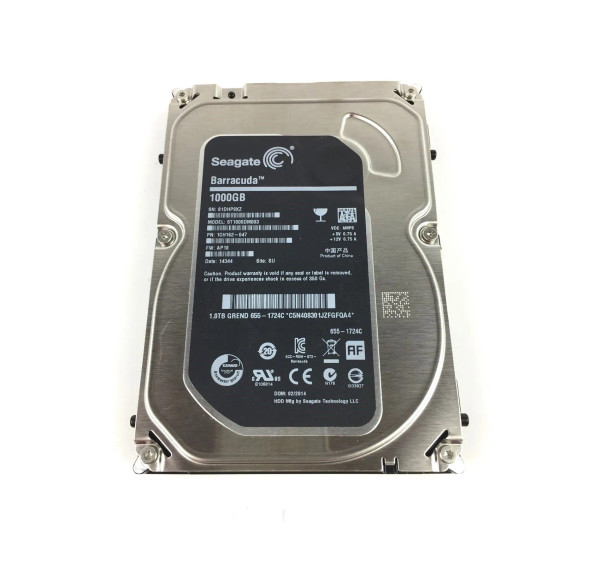 1CH162-047 - Seagate Barracuda 1TB 7200RPM SATA 6Gb/s 64MB Cache 3.5-inch Hard Drive