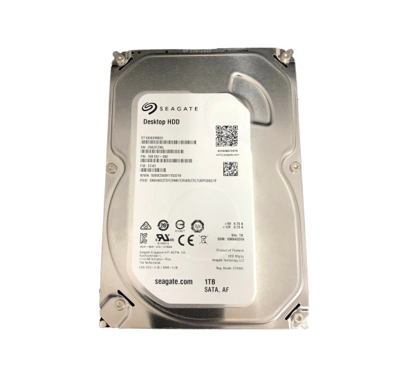 1SB102-300 - Seagate Barracuda 1TB 7200RPM SATA 6Gb/s 64MB Cache 3.5-inch Hard Drive