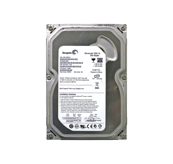 ST3250410AS - Seagate Barracuda 7200.10 250GB 7200RPM SATA 3Gb/s 16MB Cache 3.5-inch Hard Drive
