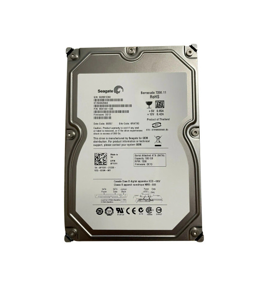 98X144-035 - Seagate Barracuda 7200.11 500GB 7200RPM 16MB Cache SATA 3Gb/s 3.5-inch Hard Drive