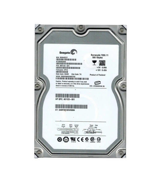9BX144-022 - Seagate Barracuda 7200.11 500GB 7200RPM 16MB Cache SATA 3Gb/s 3.5-inch Hard Drive
