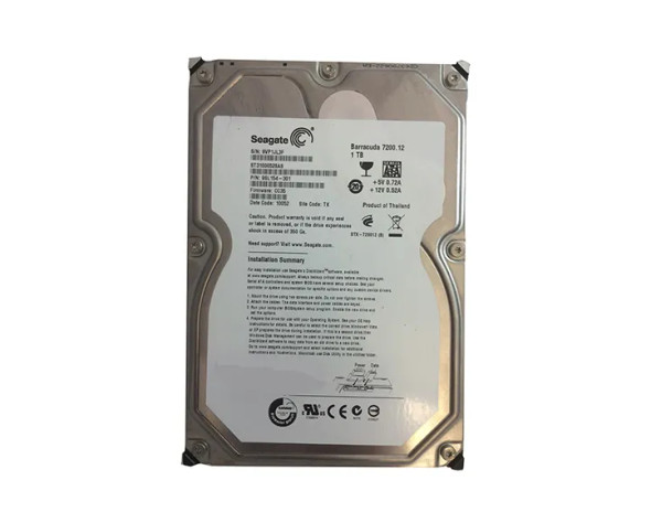 9SL154-301 - Seagate Barracuda 7200.12 1TB 7200RPM 32MB Cache SATA 3Gb/s 3.5-inch Hard Drive