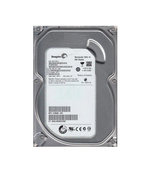 9SL131-020 - Seagate Barracuda 7200.12 250GB 7200RPM SATA 3Gb/s 8MB Cache 3.5-inch Hard Drive