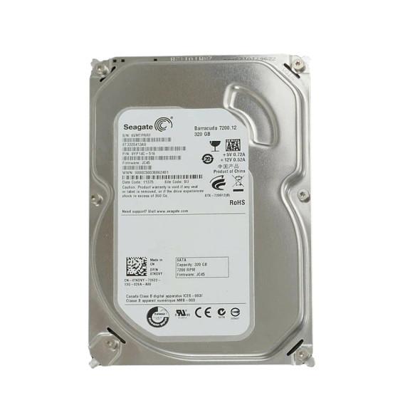9YP14C-516 - Seagate Barracuda 7200.12 320GB 7200RPM SATA 6Gb/s 16MB Cache 3.5-inch Hard Drive