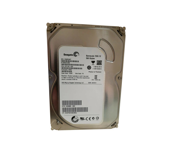9YP142-022 - Seagate Barracuda 7200.12 500GB 7200RPM 16MB Cache SATA 6Gb/s 3.5-inch Hard Drive