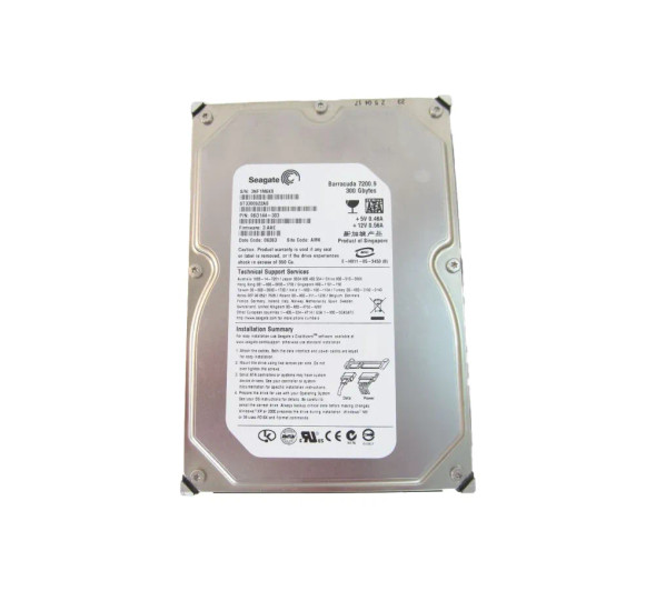 ST3300622AS - Seagate Barracuda 7200.9 300GB 7200RPM 16MB Cache SATA 3Gb/s 3.5-inch Hard Drive