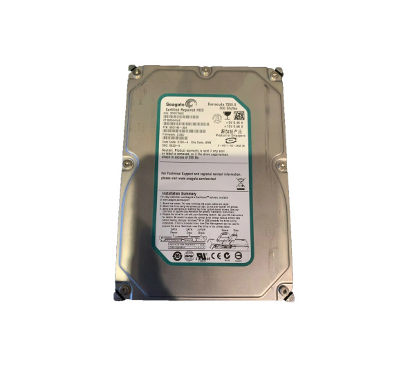 ST3500641AS - Seagate Barracuda 7200.9 500GB 7200RPM 16MB Cache SATA 3Gb/s 3.5-inch Hard Drive