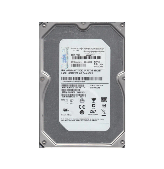 9BL146-176 - Seagate Barracuda ES 500GB 7200RPM 16MB Cache SATA 3Gb/s 3.5-inch Hard Drive