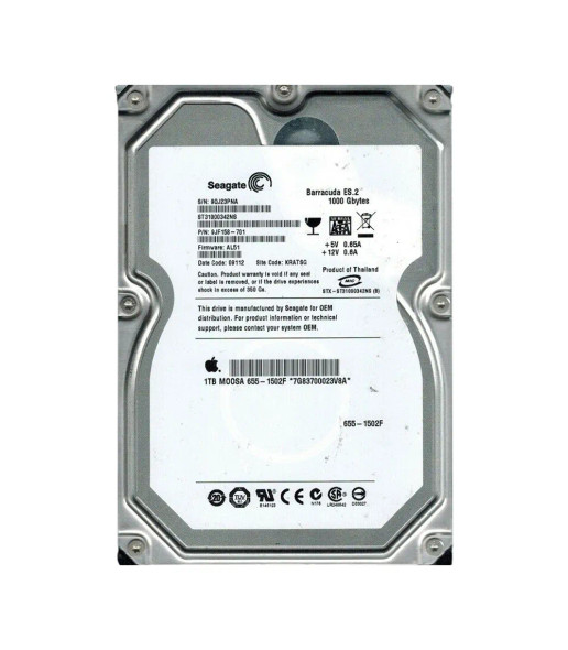 ST31000342NS - Seagate Barracuda ES.2 1TB 7200RPM SATA 3Gb/s 3.5-inch Hard Drive
