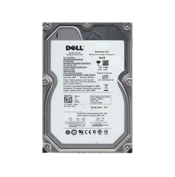 9CA158-052 - Seagate Barracuda ES.2 1TB 7200RPM SATA 3Gb/s 32MB Cache 3.5-inch Hard Drive