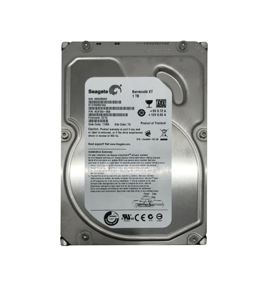 ST31000521AS - Seagate Barracuda XT 1TB 7200RPM SATA 3Gb/s 32MB Cache 3.5-inch Hard Drive
