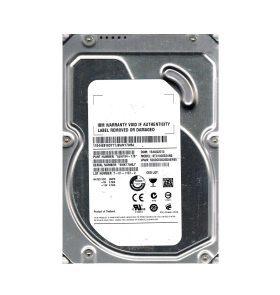 9JW154-176 - Seagate Constellation ES 1TB 7200RPM 32MB Cache SATA 3Gb/s 3.5-inch Hard Drive