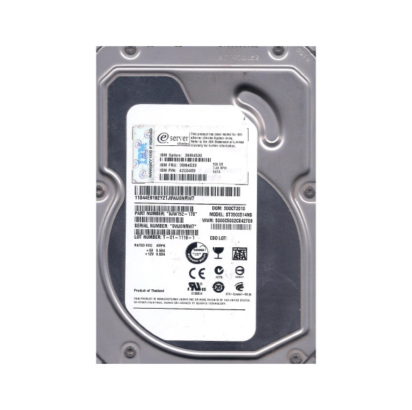 9JW152-176 - Seagate Constellation ES 500GB 7200RPM SATA 3Gb/s 32MB Cache 3.5-inch Hard Drive