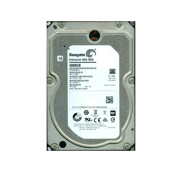 1SF178-500 - Seagate Enterprise NAS 4TB 7200RPM 128MB Cache SATA 6Gb/s 3.5-inch Hard Drive