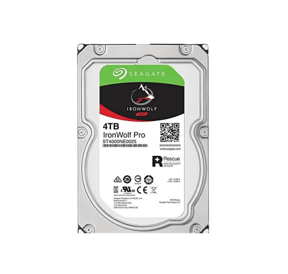 ST4000NE0025 - Seagate IronWolf Pro NAS 4TB 7200RPM SATA 6Gb/s 128MB Cache (512e) 3.5-inch Hard Drive