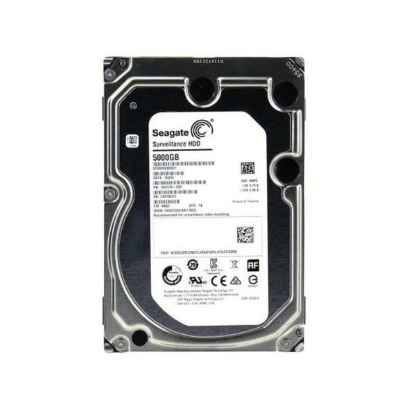 1SH17X-500 - Seagate Surveillance HDD 5TB 7200RPM SATA 6Gb/s 128MB Cache 3.5-inch Hard Drive