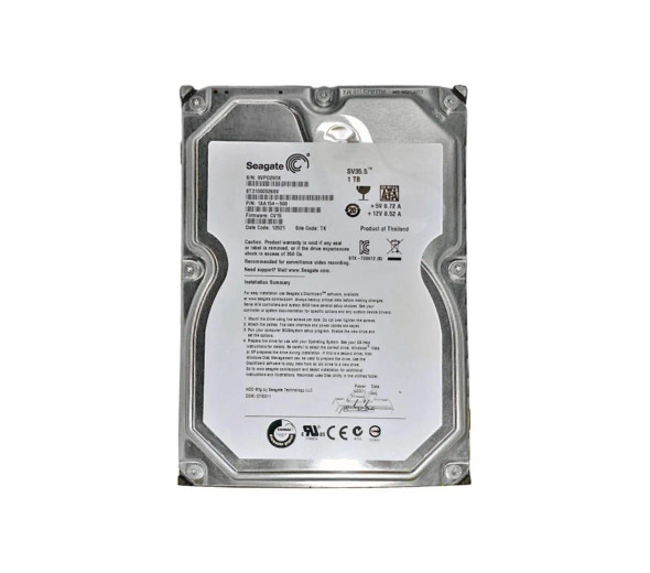 ST31000526SV - Seagate SV35.5 Series 1TB 7200RPM SATA 6Gb/s 32MB Cache 3.5-inch Hard Drive