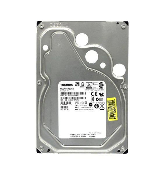 MG04ACA500A - Toshiba Enterprise Capacity MG04 Series 5TB 7200RPM SATA 6Gb/s 128MB Cache 3.5-inch Nearline Hard Drive