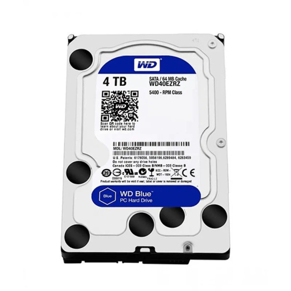 WD40EZRZ - Western Digital Blue 4TB 5400RPM SATA 6Gb/s 64MB Cache 3.5-inch Hard Drive