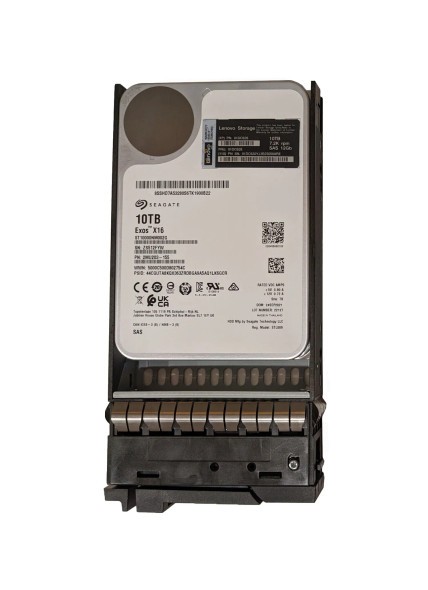 01DC626 - Lenovo 10TB SAS 7200RPM Hot-Swappable 3.5-inch Nearline Hard Drive with Tray for Storage D1212 4587
