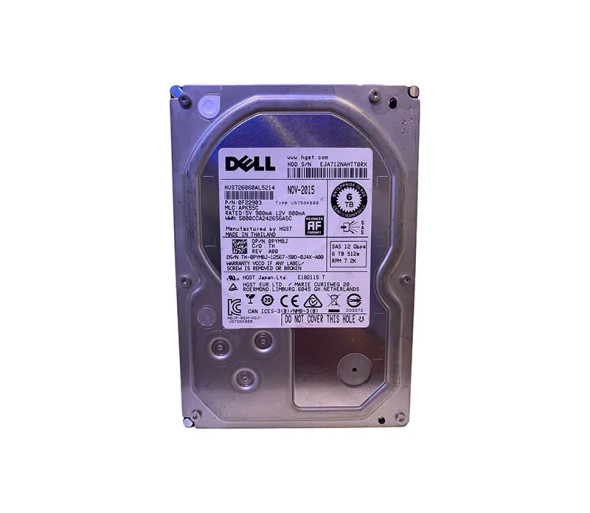 0F22903 - HGST Hitachi Ultrastar 7K6000 6TB 7200RPM SAS 12Gb/s 128MB Cache (SE / 512e) 3.5-inch Hard Drive