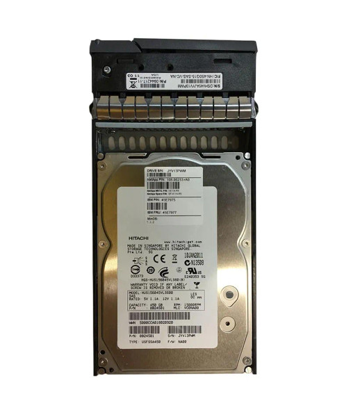 108-00233+A0 - NetApp 450GB 15000RPM SAS 6Gb/s 64MB Cache 3.5-inch Hard Drive with Tray for EXN3000