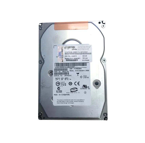 10N8578 - IBM 300GB Ultra-320 SCSI 15000RPM 3.5-inch Hard Drive