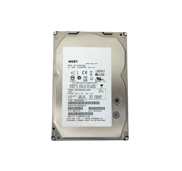 118032691-A01 - EMC 300GB 15000RPM SAS 6Gb/s Hot-Swappable 64MB Cache 3.5-inch Hard Drive with Tray for VNX Series