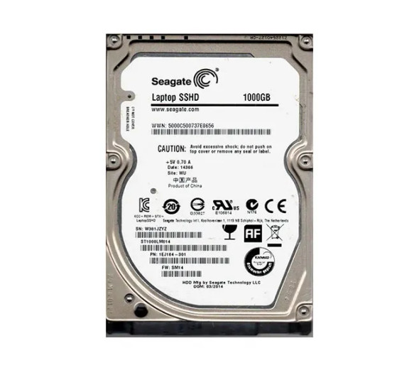1EJ164-301 - Seagate 1TB 5400RPM SATA 6Gb/s 64MB Cache 2.5-inch Hard Drive