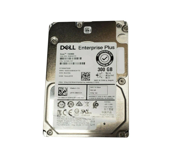 1UT200-157 - Seagate Exos 15E900 300GB 15000RPM SAS 12Gb/s 256MB Cache (512n) 2.5-inch Hard Drive