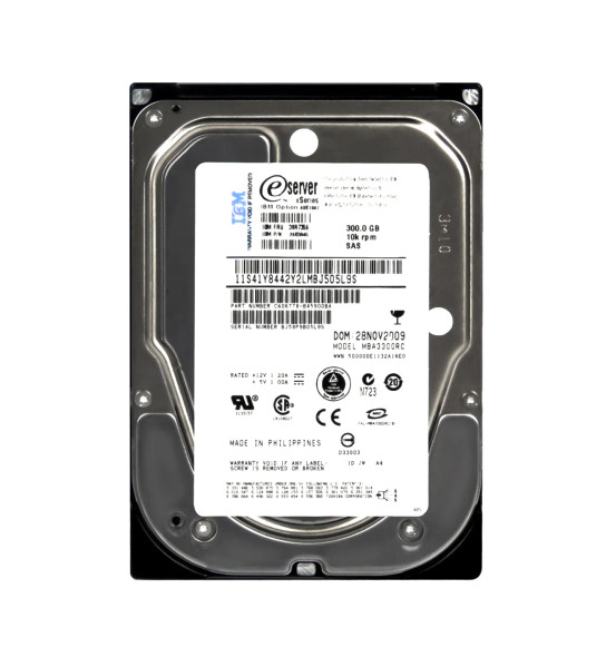26K5845 - IBM 300GB 10000RPM SAS 3Gb/s 3.5-inch Hard Drive