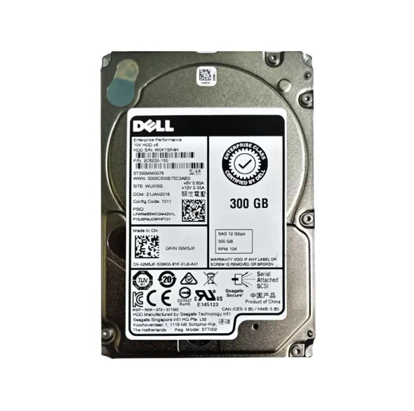 2C6230-150 - Seagate Enterprise Performance 10K.8 300GB SAS 12Gb/s 128MB Cache 2.5-inch Internal Hard Drive