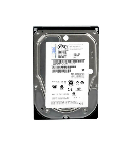 39R7356 - IBM 300GB 10000RPM SAS 3Gb/s Hot-Swappable 16MB Cache 3.5-inch Hard Drive