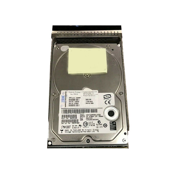 42D0389 - IBM 500GB 7200RPM SATA 3Gb/s Hot-Swappable 3.5-inch Hard Drive for DS4200