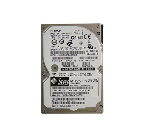 540-7869 - Sun 300GB 10000RPM SAS 6Gb/s 16MB Cache 2.5-inch Hard Drive