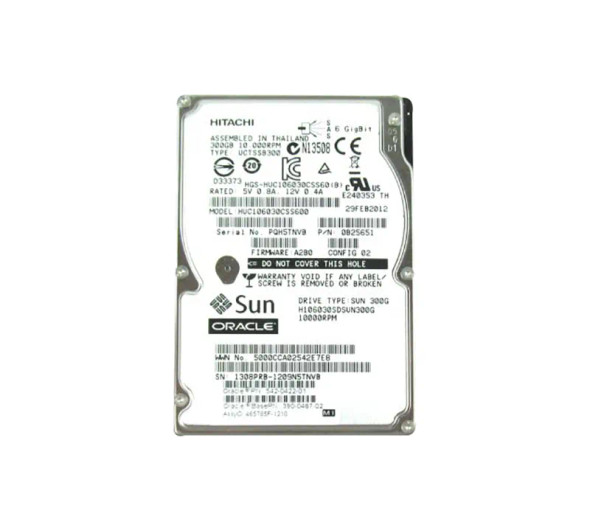 542-0422 - Sun 300GB 10000RPM SAS 6Gb/s 2.5-inch Hard Drive