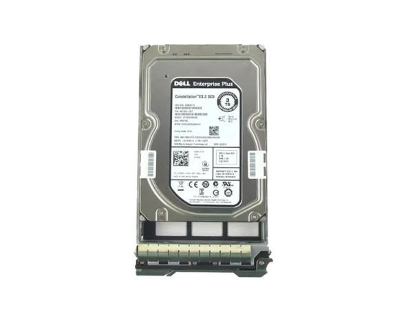 7GR25 - Dell 3TB 7200RPM SAS 6Gb/s Hot-Swappable (SED) 3.5-inch Hard Drive with Tray for EqualLogic