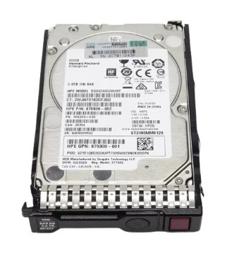 876939-002 - HPE 2.4TB 10000RPM SAS 12Gb/s SC 2.5-inch Hard Drive for ProLiant G8 G9 and G10