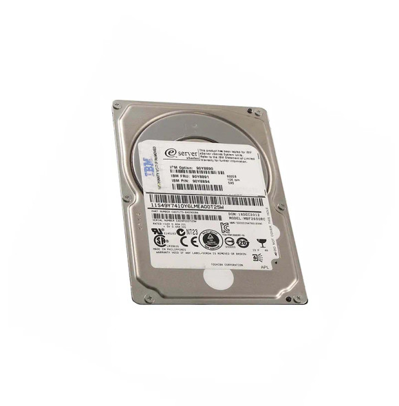 90Y8891 - IBM 600GB 10000RPM SAS 6Gb/s Hot-Swappable 64MB Cache 2.5-inch Hard Drive