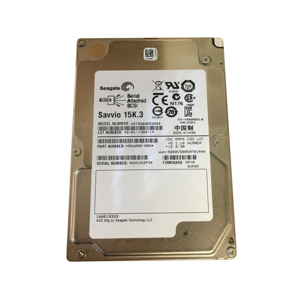 9SW066-080 - Seagate Savvio 15K.3 300GB 15000RPM 64MB Cache SAS 6Gb/s 2.5-inch Hard Drive