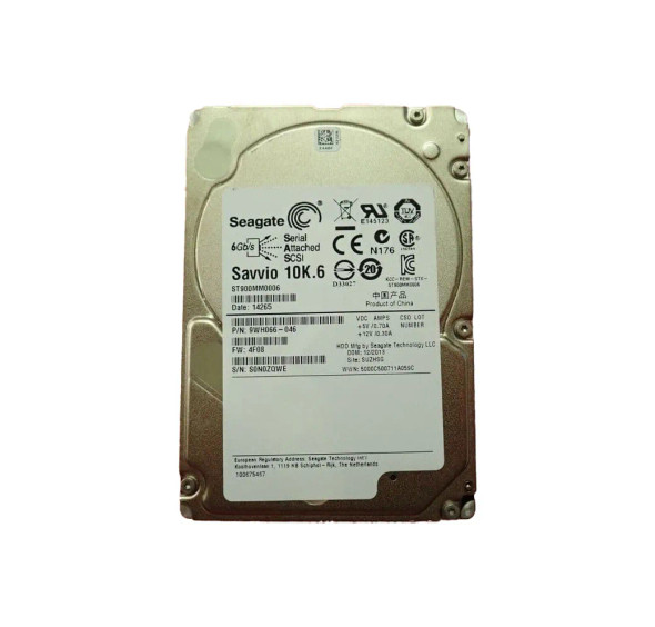 9WH066-046 - Seagate Savvio 10K.6 900GB 10000RPM SAS 6Gb/s Hot-Swappable 64MB Cache 2.5-inch Hard Drive