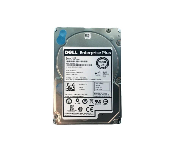 9WH066-157 - Dell 900GB 10000RPM SAS 6Gb/s Hot-Swappable 2.5-inch Hard Drive with Tray